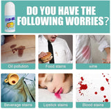 White Cotton Clothes Stain Remover Roll Bead Design